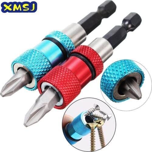 1pcs Hex Shank Screw Depth Magnetic Screwdriver Bit Holder 1/4 Inch Hex Driver with Drill Bits Bar Extension Scewdriver Bit