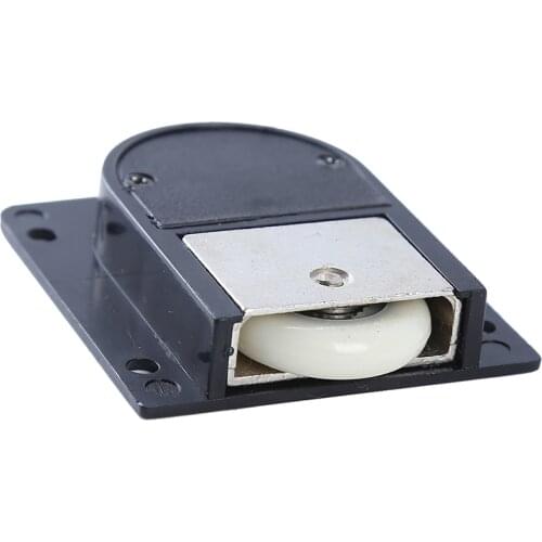 Furniture Sliding Door Moving Wheel Roller Runner Wardrobe Cabinet Bearing Top Bottom Pulley Wheel Metal Wading Door Accessories