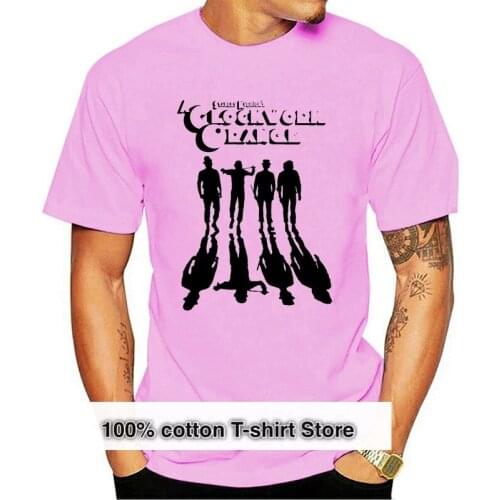 CLOCKWORK ORANGE - T-SHIRT - CULT FILM INSPIRED SCREEN PRINTED - 100% COTTON