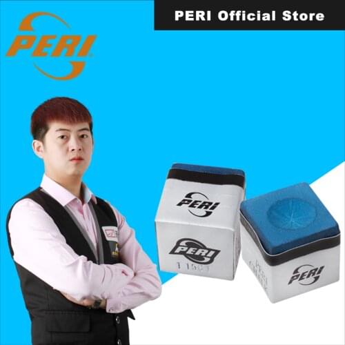 PERI Official Store 2 Pieces 2pc PERI Oily Billiard Chalk Blue Accessories Billiard Player Professional Billiard Chalk Pool Cue