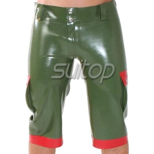 Suitop latex uniform breeches