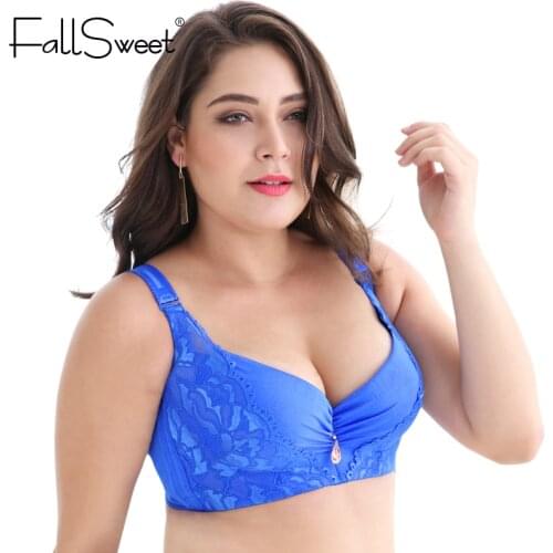 FallSweet Sexy Bras for Women Push Up Bra Plus Size Lingerie D E Cup