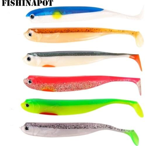 2pcs/lot New Big 15.9g 15cm Vivid Handmade Worm Soft Lures Artificial Fishing Bait Jig Head Fly Fishing Silicon Rubber Fish