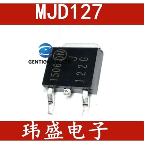 20PCS MJD127T4G MJD127G J127G TIP127 TO252 darlington transistors in stock 100% new and original