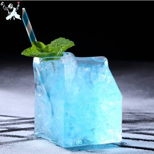 250ml Shot Glass Cocktail Beer Skull Glass Whiskey Mixing Glass Cocktail Cup Bartender Bar Tools