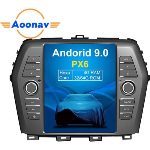 AOONAV car radio DVD player vertical screen for Nissan Maxima 2016+ car GPS navigation 10.4 inch PX6 multimedia player