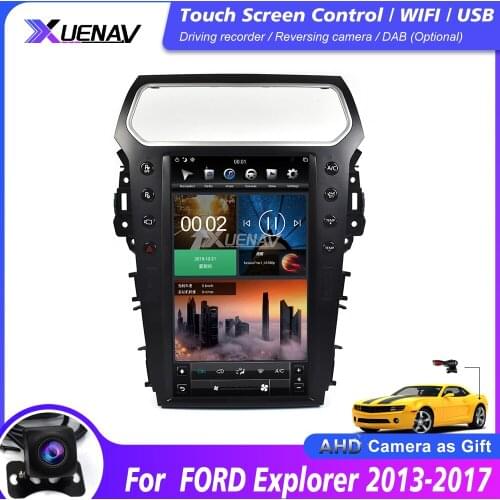 Auto Audio Radio Stereo for FORD Explorer 2013 2014 2015 2016 2017 multimedia car GPS player for ford explorer car player