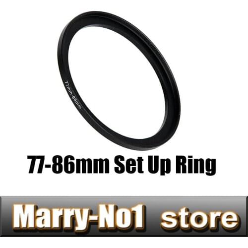 Free shipping Black Step Up Filter Ring Lens Ring 77mm to 86mm 77mm -86mm 77 -86mm