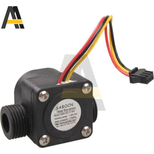 1-30L/min Water Flow Sensor Hall Flowmeter Water Controller 1.75MPa Flow Measuring Instruments