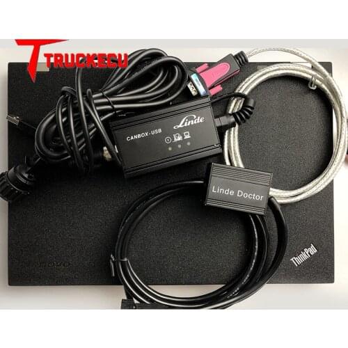For Linde canbox Diagnostic linde doctor pathfinder Linde USB Doctor Diagnostic Cable linde Service Box linde diagnostic+T420