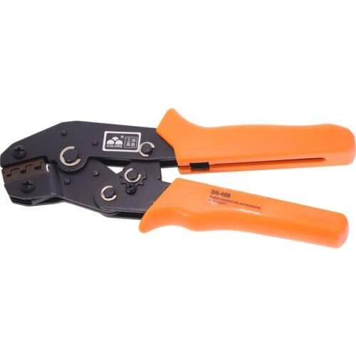 SN-48B Wire Crimping Plier 0.5-1.5mm2 26-16AWG Clamp Terminal Crimping Tool Orange