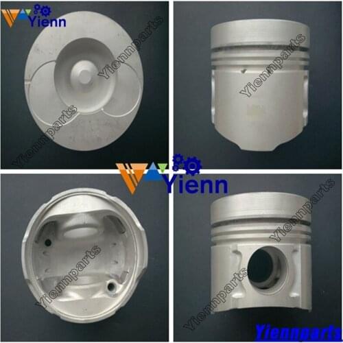 For Isuzu 4BG1 4BG1T Piston Kit 1-12111-918-0 1-12111-781-0 For HITACHI ZX130W ZX160W Excavators 4BG1TC Diesel Engine Parts