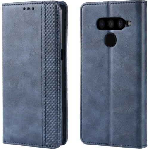 Flip Cover For LG V50 ThinQ 5G Case Wallet Card Stand Magnetic Cover For LG V50 Phone Cases