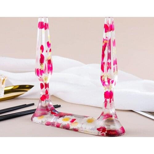 Epoxy Resin Jewelry Mold Resin Casting Mold Chopsticks Forks Knives Storage Mold Set Suitable for Diy Resin Crafts