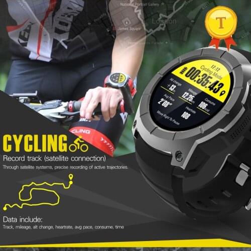 2018 best selling GPS Sport Bluetooth smart Watch support Air pressure Sim tf card Heart Rate Monitor Fitness Tracker man watch