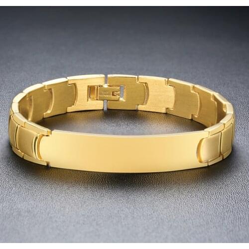 Meaeguet Gold Bracelets For Men