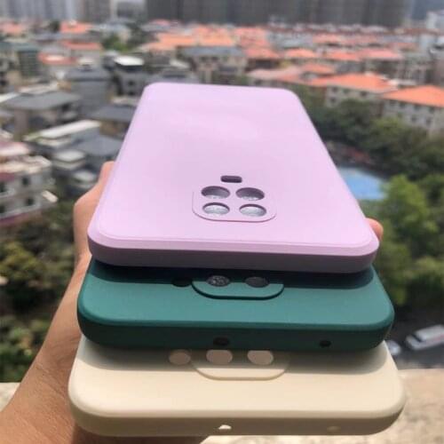 Original Liquid Silicone Phone Case For Xiaomi Redmi Note 9 9s 8 Pro Max Square Soft Case For Xiaomi Redmi 9 9A K40 Case Cover