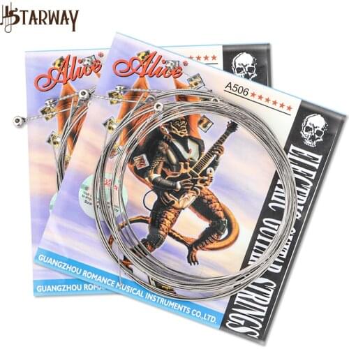 STARWAY Genuine Alice A506 Electric Guitar Strings Set Anti-aging Treatment Nickel Alloy Strings For Concert Guitar Accessories