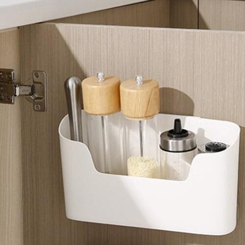 Wall Mounted Storage Hold Sundries Armoire Cabinet Door Storage Hold Bathroom Storage Rack Car Holder