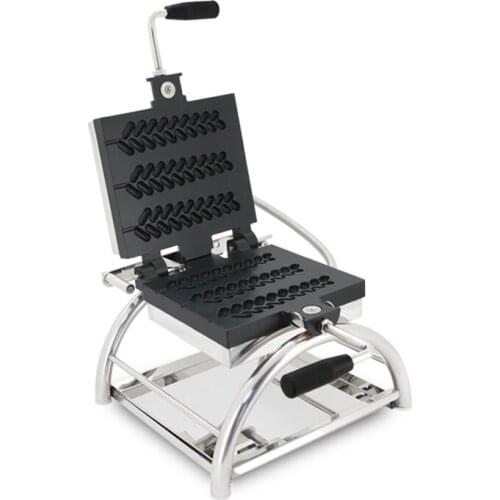 NP-35 waffle maker 110v/220v 50-60hz Spikelet shape waffle machine Commercial electric waffle stove Special shape waffle stove