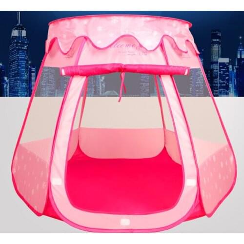 Tent for the pool Baby Toys Children Tent Large Indoor Games Dollhouse Princess Big House Bobo Ocean Ball Pool Cloth
