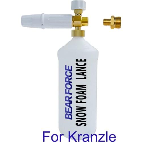 Foam Gun Foam Generator snow foam lance car clean foam sprayer High Pressure Soap Foamer for Kranzle Pressure Washer Car Washer