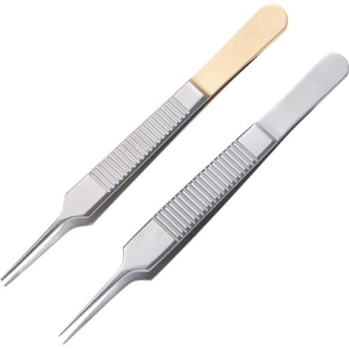 Plastic forceps, double eyelids, cosmetic surgery, stainless steel hook, toothed forceps, fat eyelids, surgical tools, toothed f