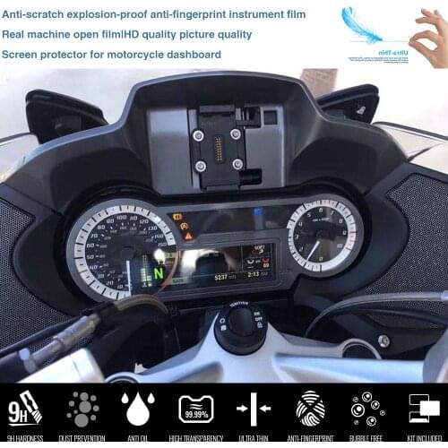 Motorcycle Cluster Scratch Protection Film Screen Protector For BMW R1200RT LC Water-Cooled 2014-2018 R1250RT 2019- 2020