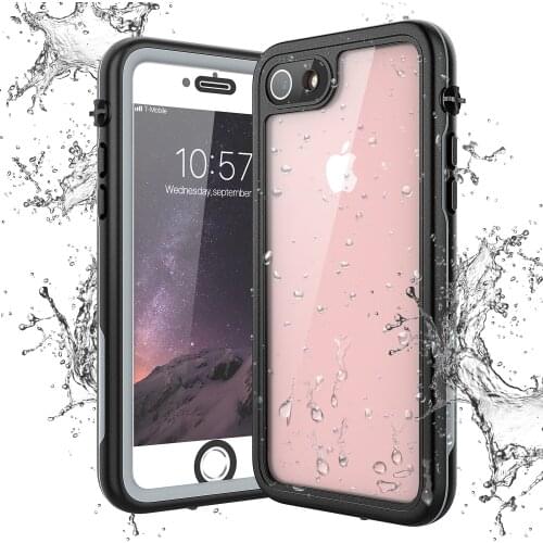 Luxury Waterproof Hard Case for iPhone 11 pro Max X XS XR 7 8 Case Cover with Built-in Screen Protector Dustproof Case Coque