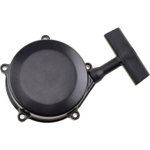 Hand Pull Starter for GY6 150cc 180cc 200cc ATV Go-Kart Jeep Tricycle Built-in Reverse Gear Black