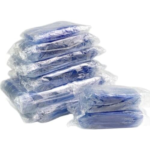 100pcs PVC bag Self Sealing Plastic Zip Lock Bag 25C Thick Clear Ziplock Earrings Jewelry Bag Packaging Storage Bags Small Size