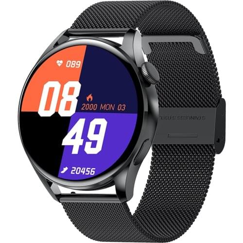 2021 Call Smart Watch Men Rotatory Crown DIY Watch Face Play Music Smartwatch Clock IP68 Waterproof Sport Fitness Tracker Watch