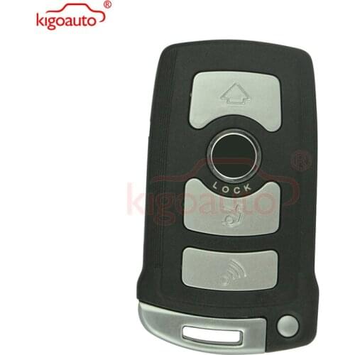 LX 8766 S Smart key 4 button 868Mhz With 2032 battery for BMW 7series car key CAS1 kigoauto