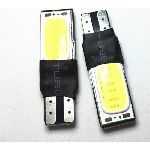 4 pcs White T10 W5W194 168 LED Cars Auto Bulb High Quality COB Interior Bulb Light motorcycle LedParking Backup Brake Lamps 12V