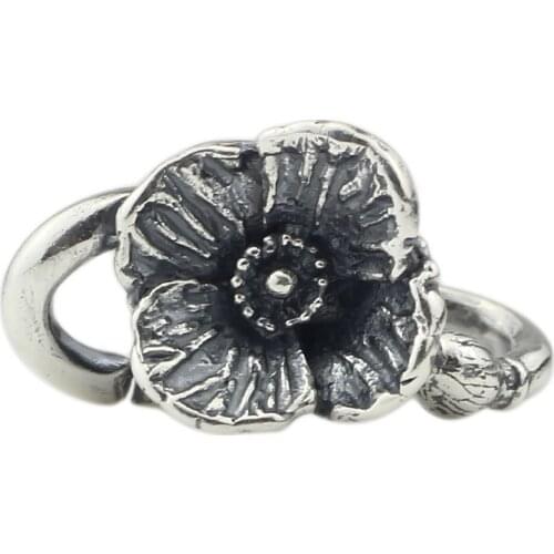 925 Sterling Silver decadence, double silver link European Jewelry