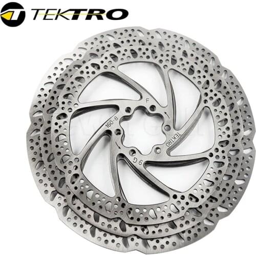 TEKTRO Bicycle Rotors 160/180 / 203mm Mountain Bicycle Hydraulic Disc Brake Discs For MTB Road Foldable Cycling brake pads