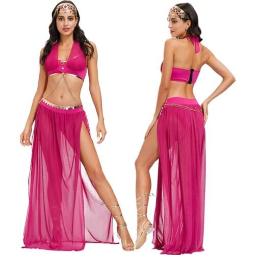 3pcs/Set Belly Dancing Costume Sets Egyption Egypt Belly Dance Costume Bollywood Costume Indian Dress Bellydance Dress