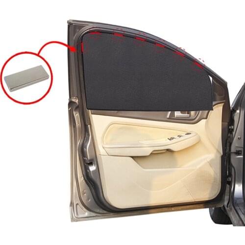 Magnetic Car SunShade Summer UV Protection Car Window Sun shade Side Window Mesh Sun Visor Car Accessories interior decoration