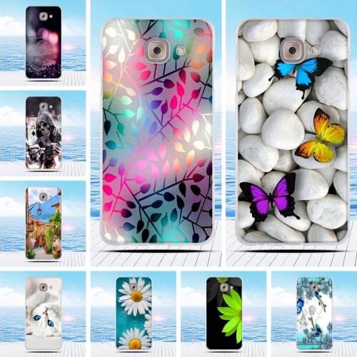 Cartoon 3D Relief Printing Pattern Back Cover TPU Soft Silicone Case Coque Capa Funda For Samsung Galaxy J7 Max G615F