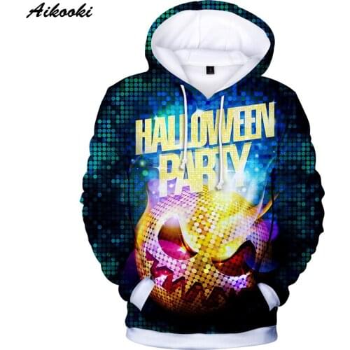 Sidno New Arrival Halloween 3D Hoodies Men/Women Fashion Harajuku Anime Hoodie 3D Print Halloween Mens Sweatshirts