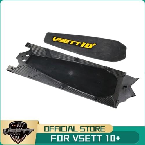 Original VSETT Plastic Deck Cover Plate & Non-Slip Rubber Pad for VSETT 10+ Electric Scooter Board Pedal Anti-slip Deck Sticker