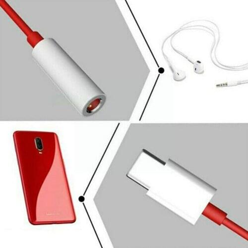 For Original OnePlus 8T 7 Pro Usb Type C To 3.5mm Earphone 8/8 For OnePlus Audio Pro Adapter Cable Jack Aux Nord Usb-c Conv I4K3