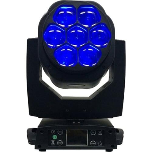 SHEHDS Big Bees Eyes LED 7x15W 4IN1 Zoom Wash Beam Moving Head Light Stage Event DMX512 Professional & Dj