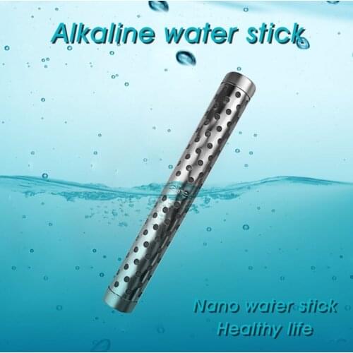 Alkaline pH Water Filter Stick Portable Hydrogen Mineral Purifier Tourmaline ORP Stones FIR stones Negative Ion Stones 85DB