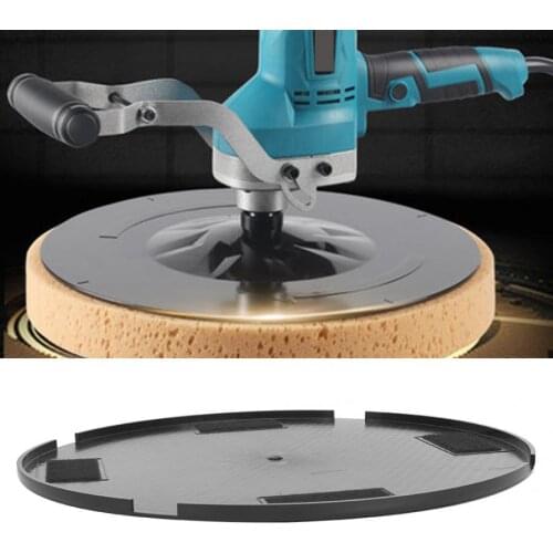 14.8in Cement Mortar Trowel Wall Concrete Tool Hard Trowelling Plate Wall Smoothing Machine Hard Plastic Wiper