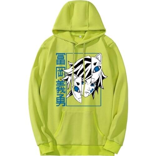 Popular Anime Demon Slayer Pullover Sweatshirt Tanjiro Kamado Costume Hoodies Harajuku Sudadera Hombre Creative Hoodie