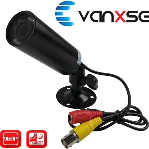 Uvusee CCTV 1/3 Sony CCD 1000TVL 3.6mm HD 8pcs IR LEDs D/N Mini Bullet Security Camera Surveillance with Bracket