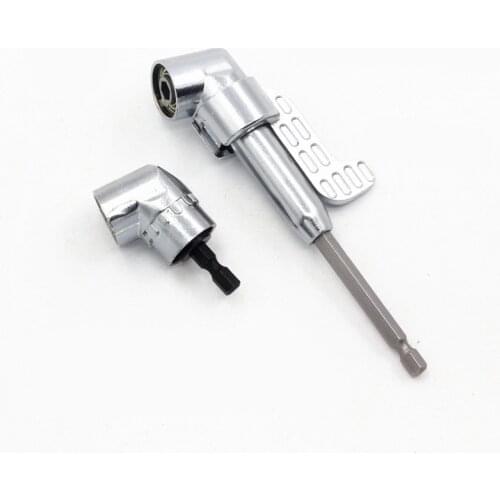 1pcs Shank Angle Extension Driver Turning Hex Bit Magnetic Screwdriver Socket Holder Adaptor 105 Angle