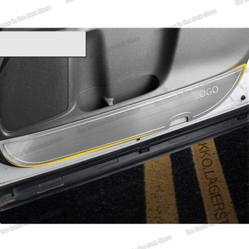 Stainless steel car door anti-kick panel for honda odyssey 2015 2016 2017 2018 2019 2020 2021 accessories protector auto