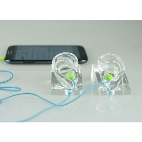 Free Shipping!! High Level Fashionable Earphone Mannequin Manikin Head Model Wig Glasses Earphone Display Stand Wholesale